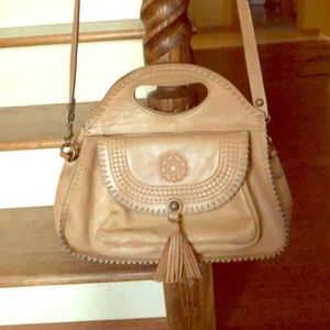 Hand tooled Patricia Nash handbag